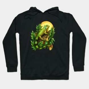 Green iguana Hoodie